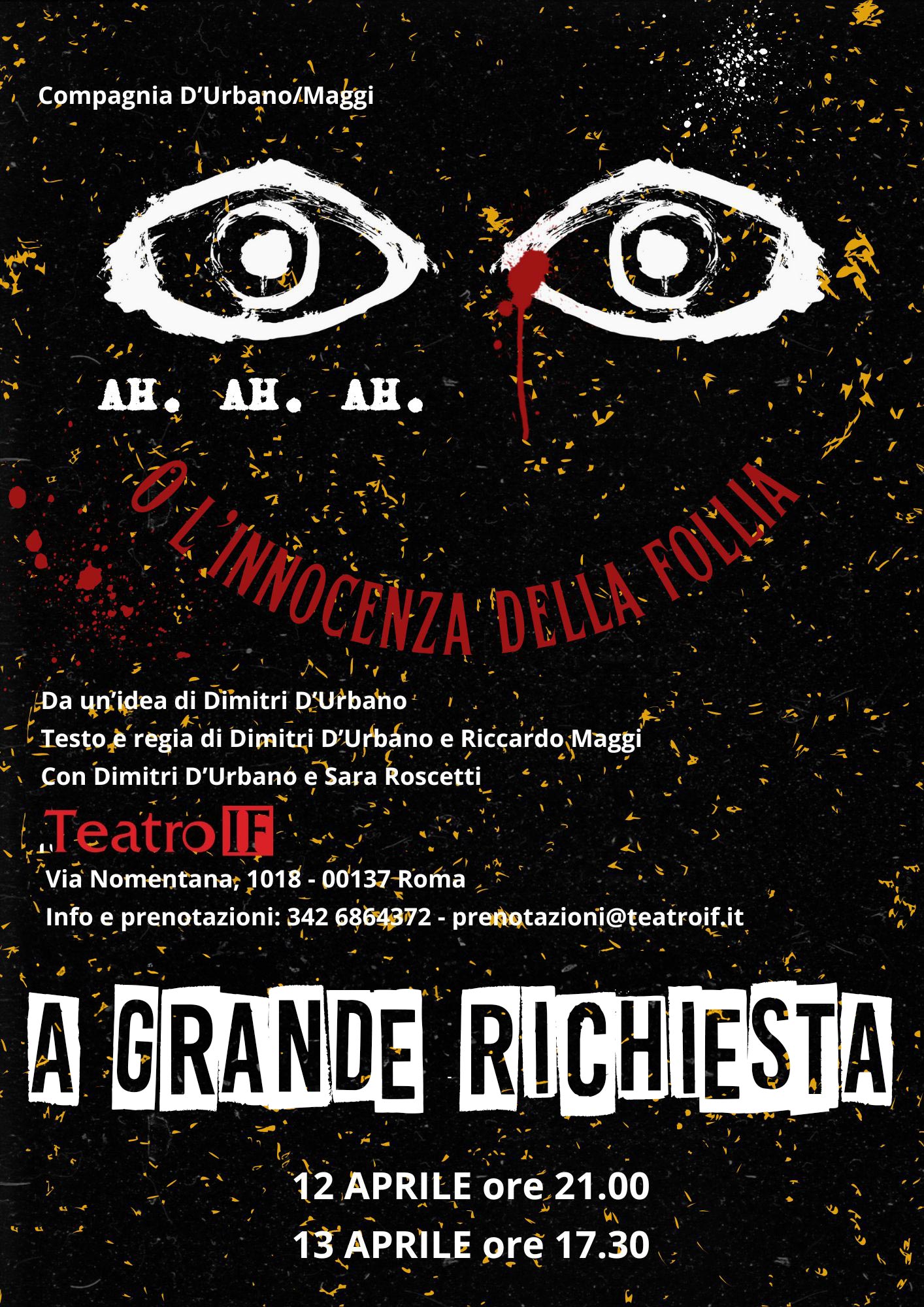 ah.ah.ah. o l'innocenza della follia