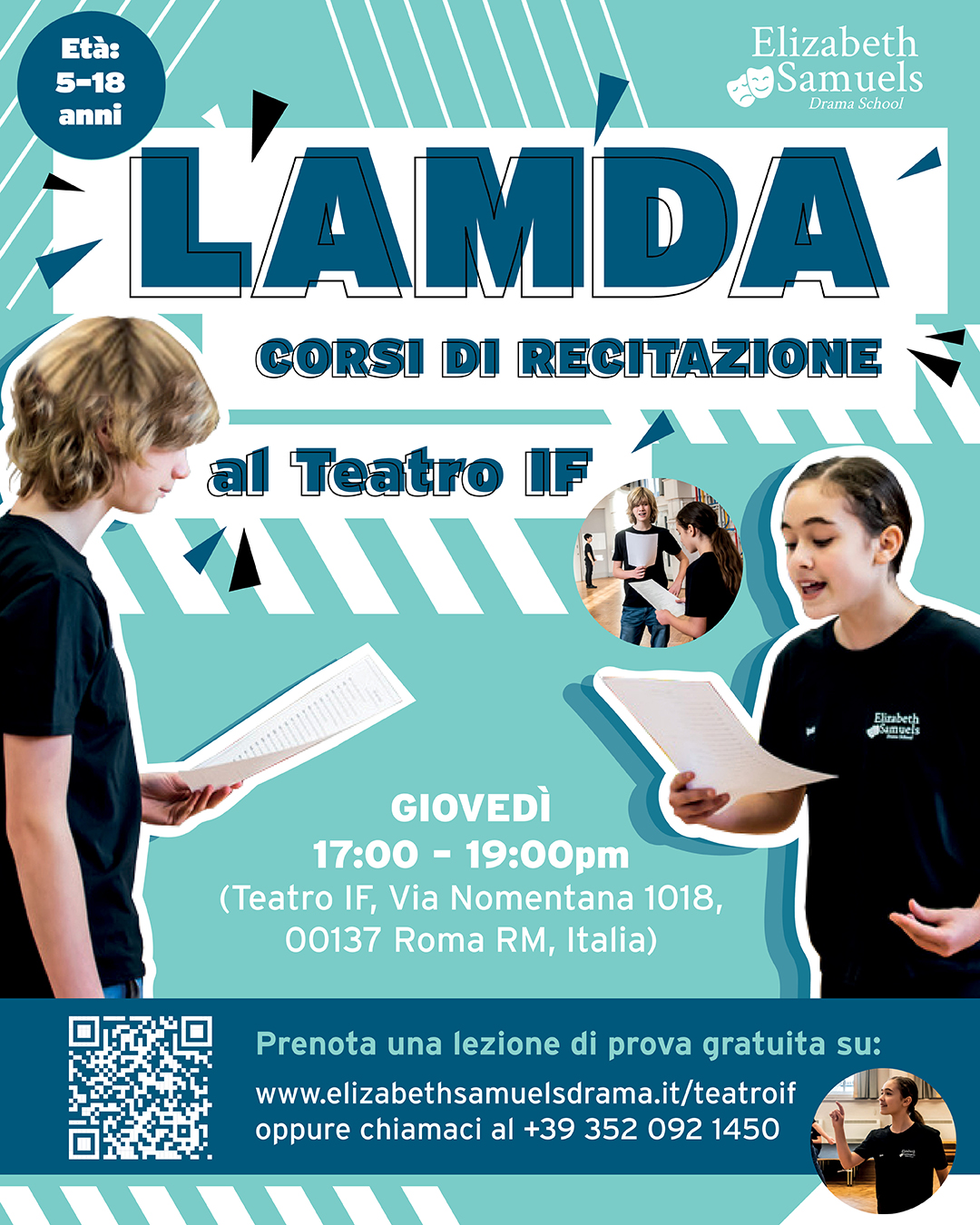 LAMDA Elizabeth Samuels Drama School