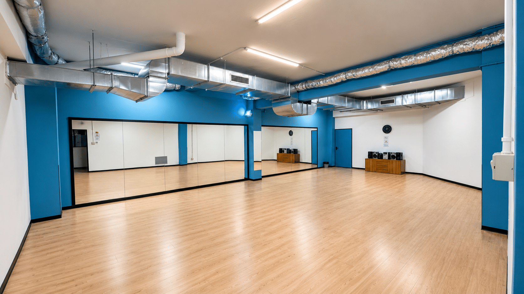 Sala danza 70 mq con specchi in affitto a Roma – Teatro IF