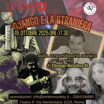 django e la straniera - writer monkey